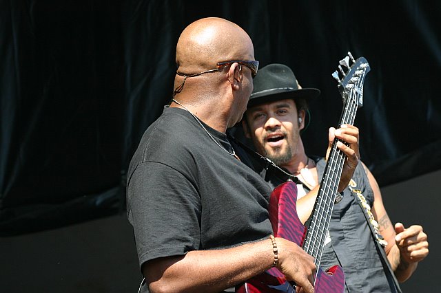 Carl Young and Michael Franti